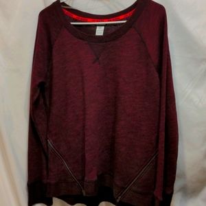 Joe Boxer  long sleeve maroon shirt
